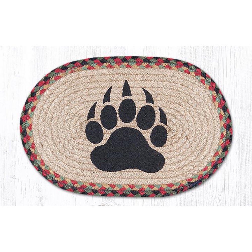 Bear Paw Oval Mini Swatch