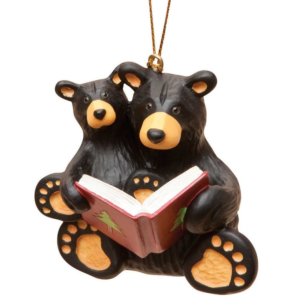 Bearfoots Christmas Story Bears Christmas Ornament by Jeff Fleming from Big Sky Carvers at Montana Gift Corral