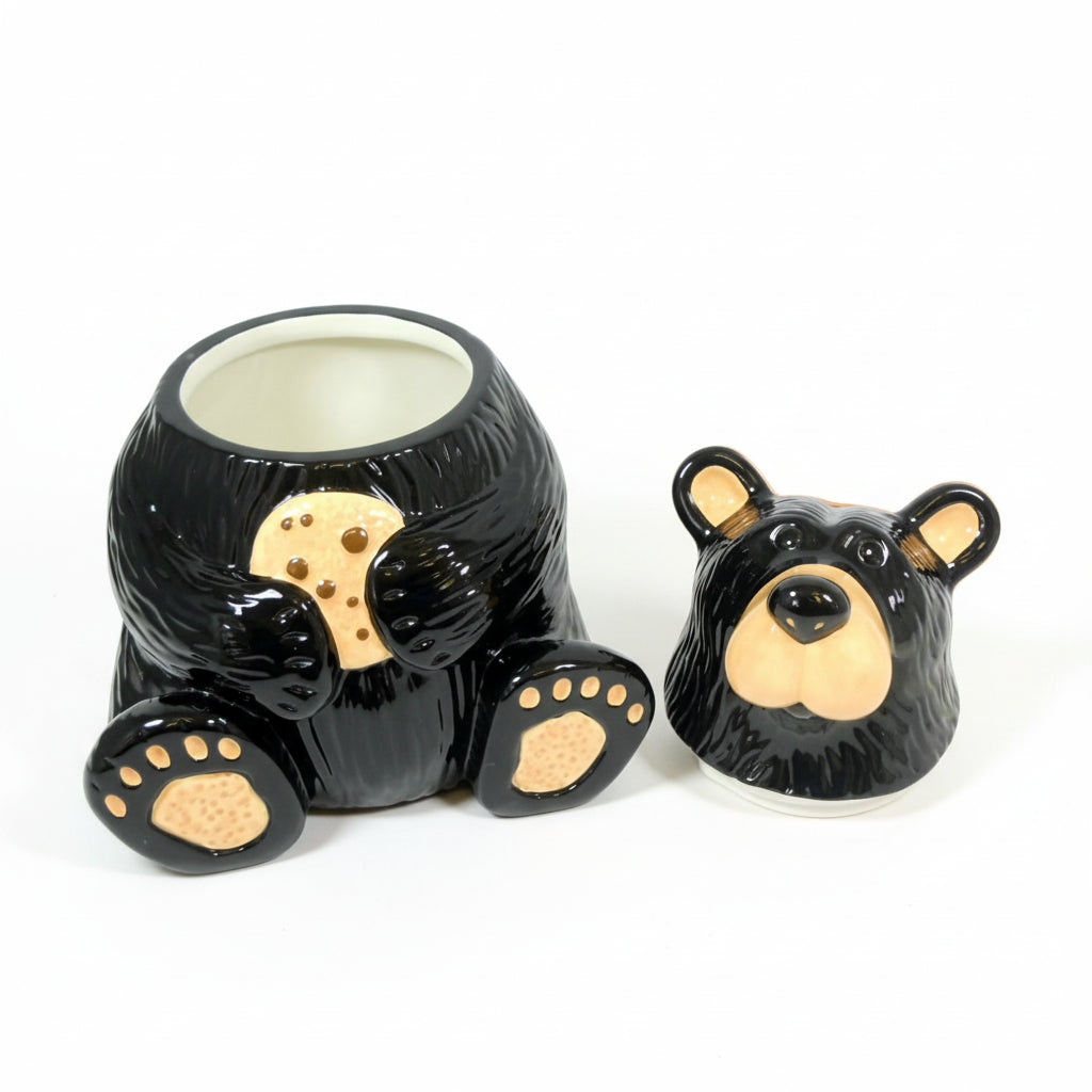 Bearfoots Cookie Jar by Jeff Fleming
