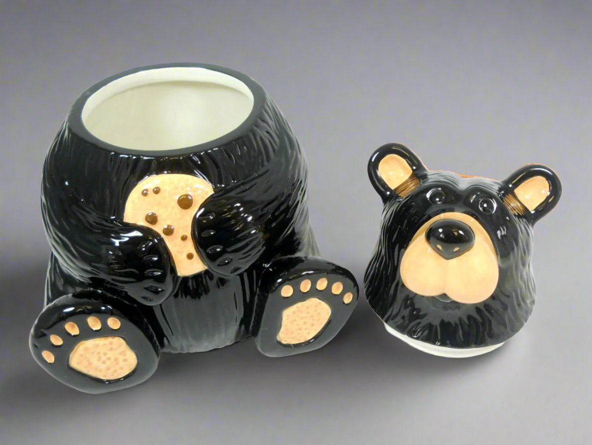 Bearfoots Cookie Jar by Jeff Fleming