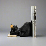 Our big, fuzzy friend the Bearfoots Dreaming of a Good Book Bookend is here to help you display your prettiest books.