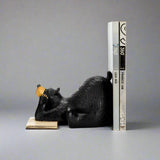 Our big, fuzzy friend the Bearfoots Dreaming of a Good Book Bookend is here to help you display your prettiest books.