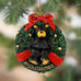 Bearfoots First Christmas Bear Ornament by Big Sky Carvers
