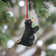 Bearfoots Just Pray Bear Ornament by Jeff Fleming from Big Sky Carvers Christmas Collection at Montana Gift Corral 