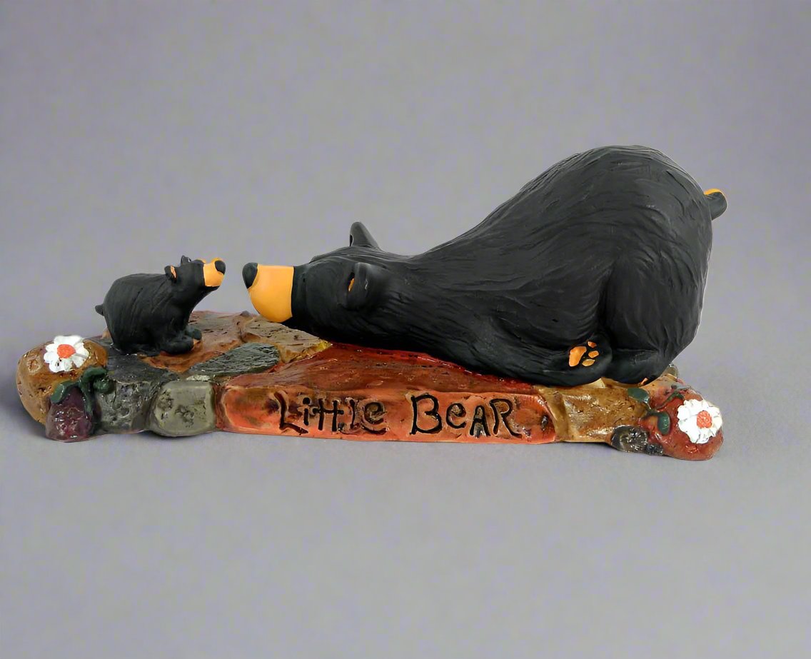 Bearfoot Little Bear Figurine by Big Sky Carvers