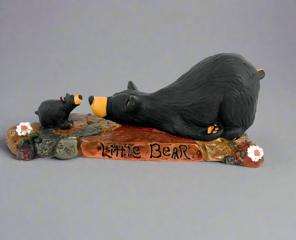 Bearfoot Little Bear Figurine by Big Sky Carvers