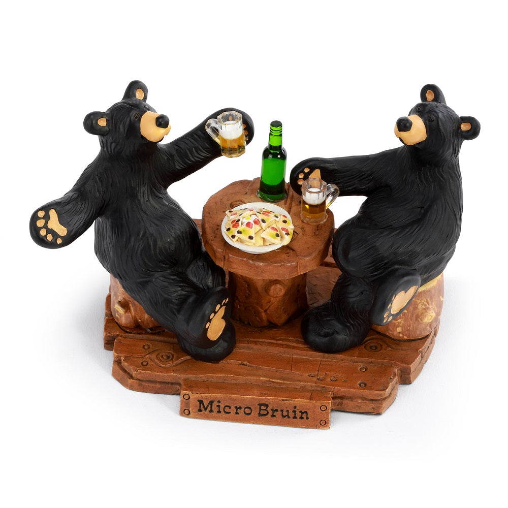 The Bearfoots Micro Bruins Bears Figurine by Jeff Fleming is the perfect figurine for any collectors of Bearfoots Bears!