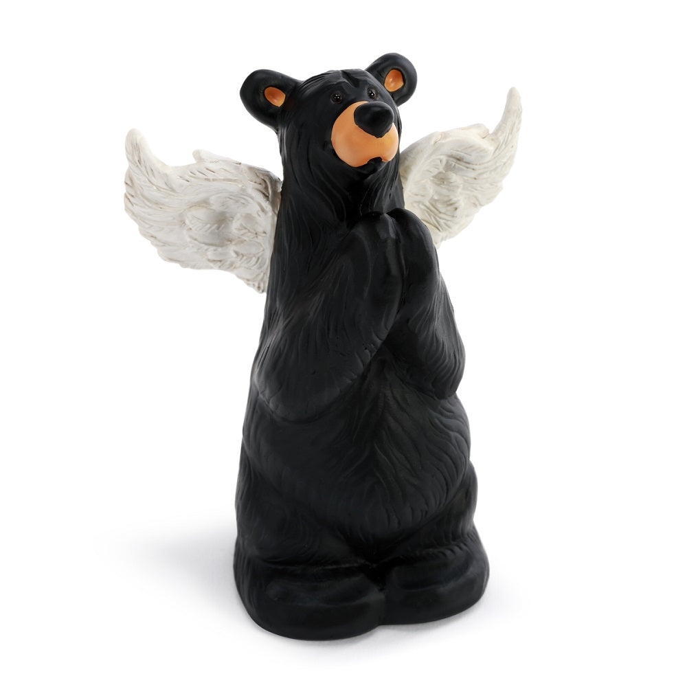 The Bearfoots Prayer Angel Bear Figurine by Jeff Fleming is perfect for letting anyone know that your sending some love their way! 