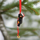 The Bearfoots Santa Ornament by Jeff Fleming is a great humorous ornament for the tree! 
