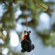 Bearfoots Will You? Ornament by Big Sky Carvers
