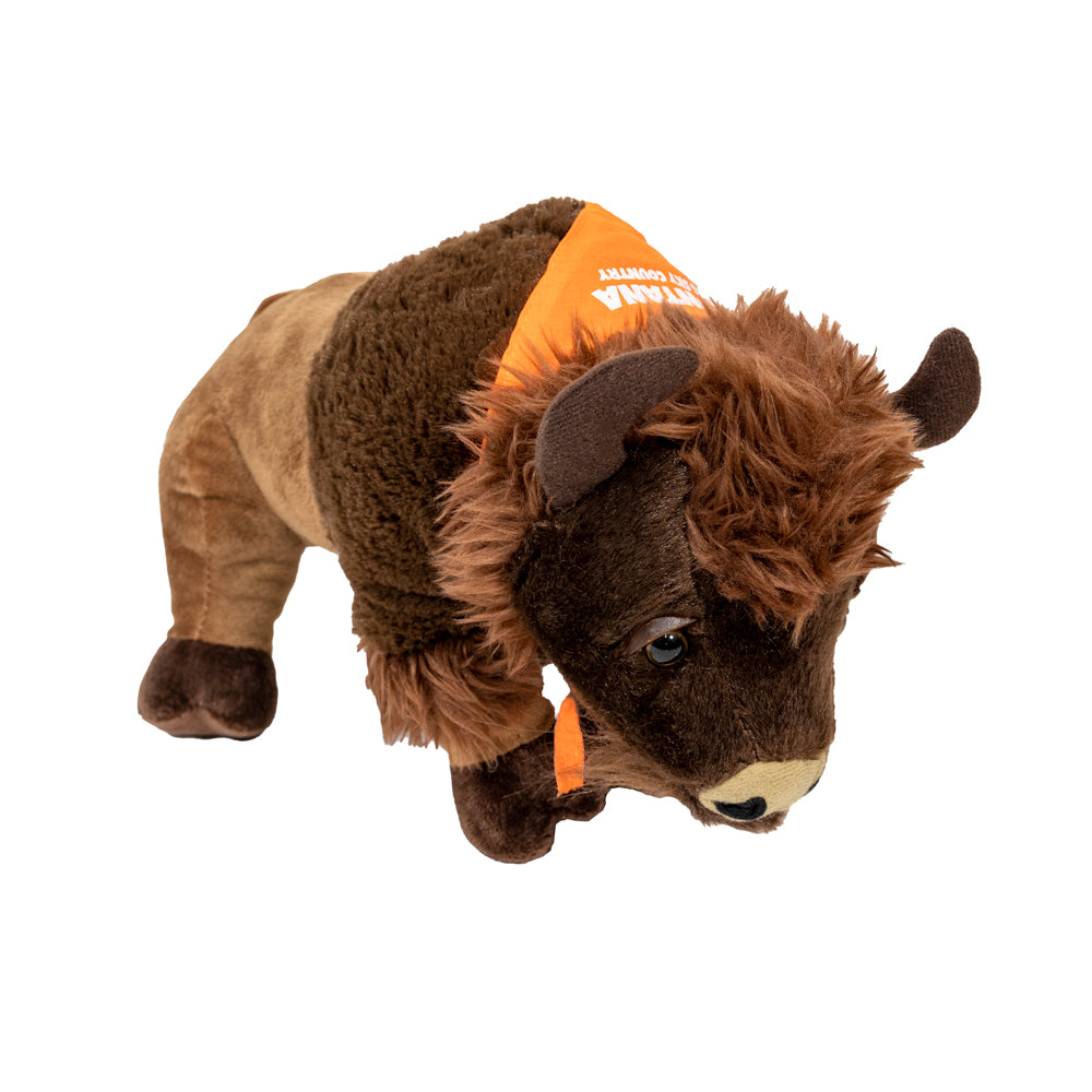 Did you recently take a trip to Yellowstone and what to remember your fun time there? The Belle Bison with Montana Bandana is a great cuddly souvenir!