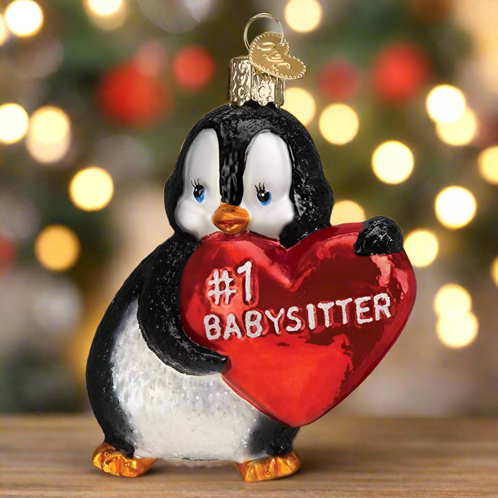 Best Babysitter Ornament by Old World Christmas