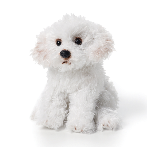 Bichon Frise Beanbag by Demdaco Nat&Jules