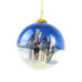 Big Sky Ski Lodge Ski's and Poles in Snow Christmas Ornament by Art Studio Company  at Montana Gift Corral