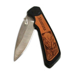 Bison Black and Cherry Pocket Knife