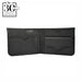 Bi-Fold Bison Leather Wallet With Coin Pocket by The Leather Store (4 colors)