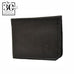 Bi-Fold Bison Leather Wallet With Coin Pocket by The Leather Store (4 colors)