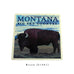 Montana Bison Coaster by Lantern Press