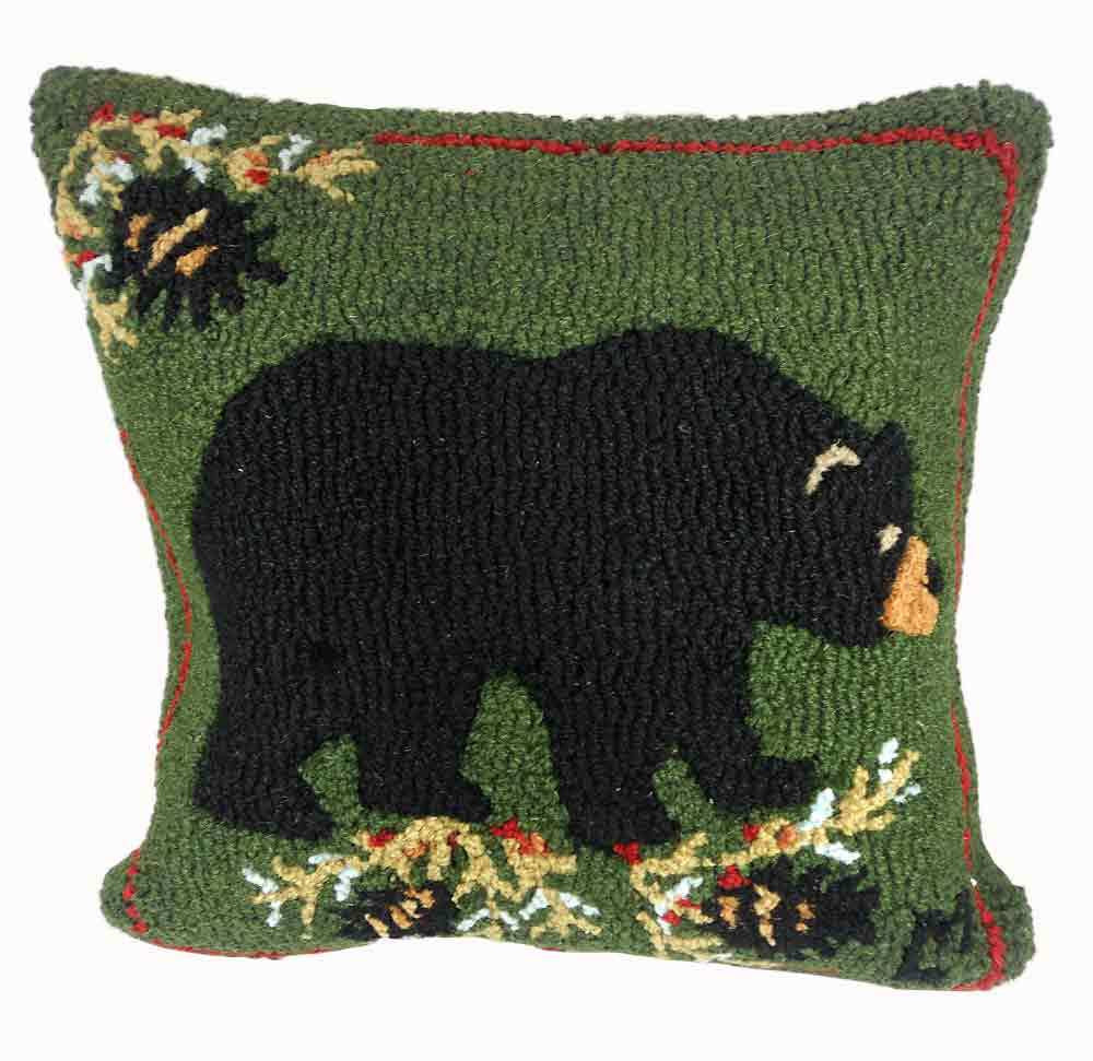 Black Bear Pillow 