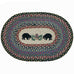 Black Bears Placemat by Capitol Earth Rugs