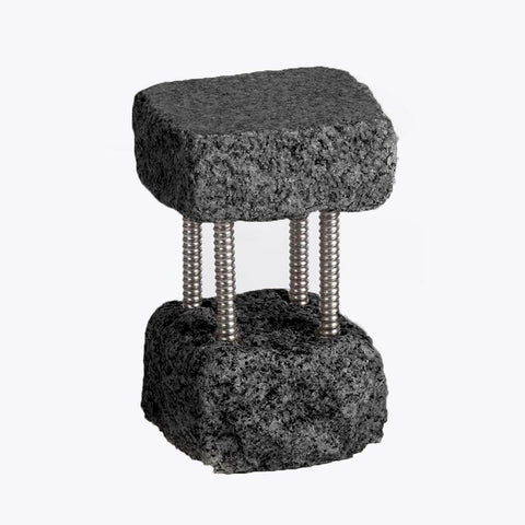 Black Tall Funky Rock Stand