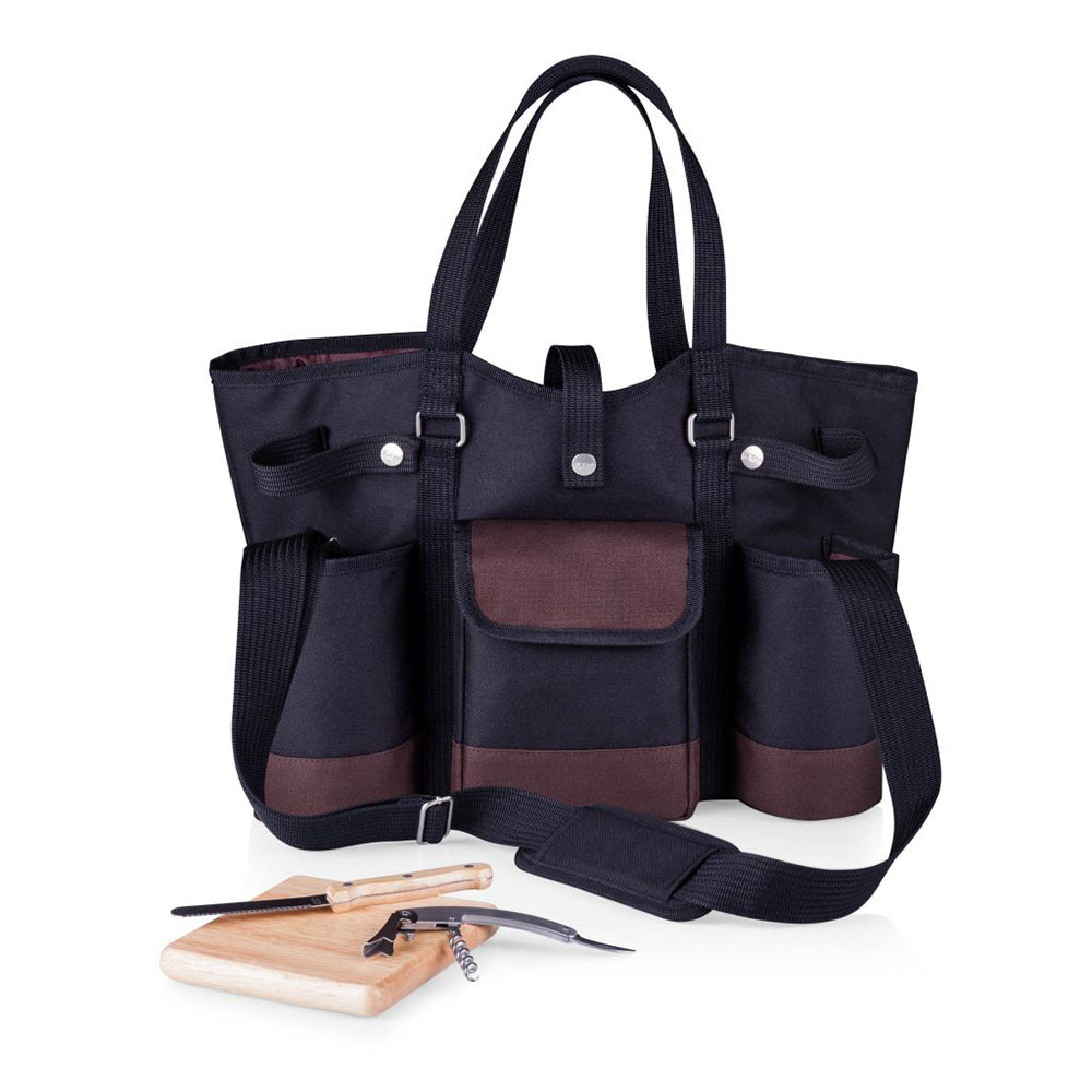 Wine Country Tote by Picnic Time is perfect for any outing and makes everything so much easier to carry!
