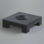 Black Wood Square Base for 4.5" MOVA Globe 
