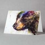 Black Bear Watercolor Greeting Cards by Dean Crouser