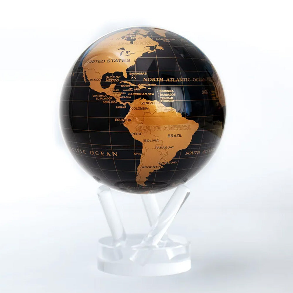 Black and Gold MOVA Globe – Montana Gift Corral