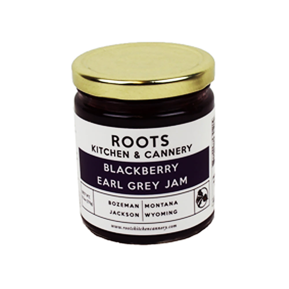 Blackberry Earl Grey Jam - 9.5 oz. Jar by Roots Kitchen and Cannery