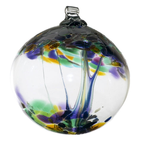 Give the gift of blessings with the Blessing Tree of Enchantment Ball by Kitras Art Glass!