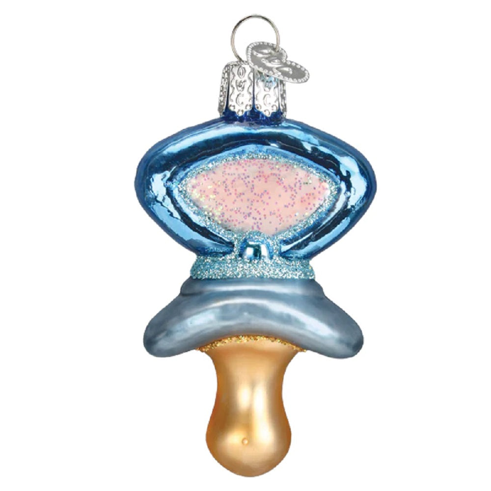 Pacifier Ornament by Old World Christmas (2 colors)