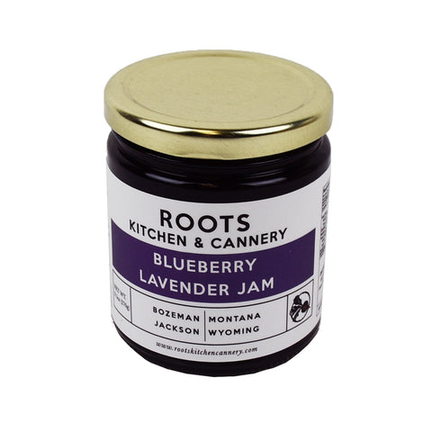 Blueberry Lavender Jam - 9.5 oz. Jar by Roots Kitchen and Cannery