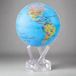 Blue with Political Map MOVA Globe