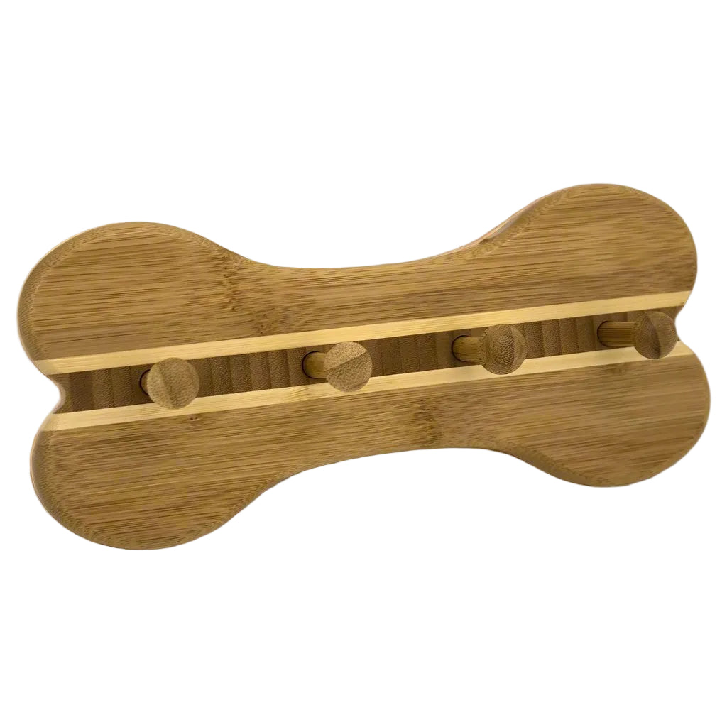 Bone-Shaped Leash Rack by Totally Bamboo – Montana Gift Corral