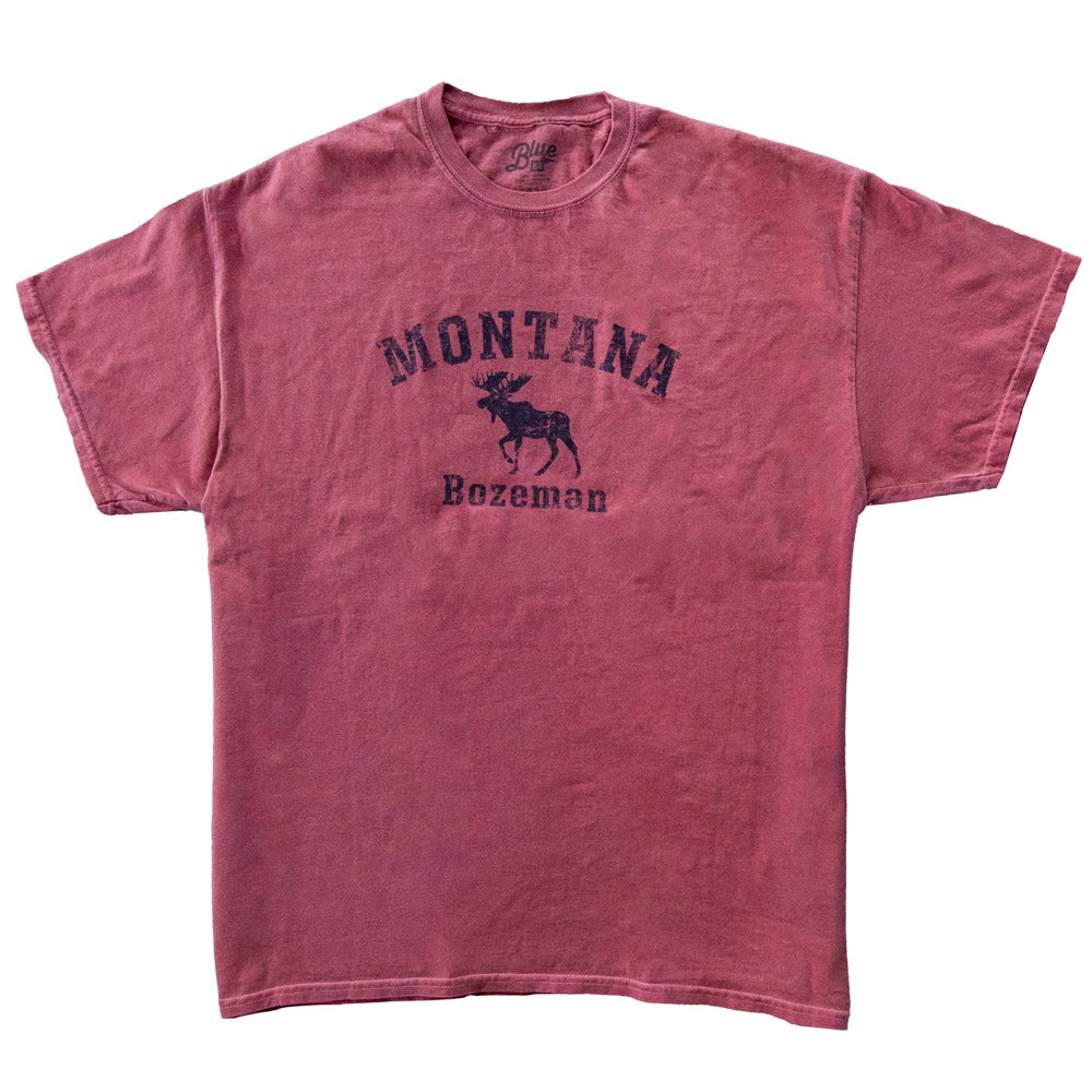 Red Sand Bozeman Moose Montana T-Shirt