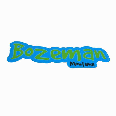 Bozeman Montana Good Dog Sticker 