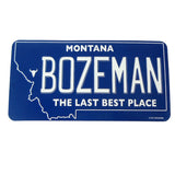 Bozeman Montana License Plate Sticker 