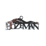 Bozeman Mountains Stainless Steel Ornament - Silver