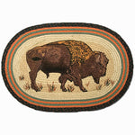 Buffalo Oval Patch Rug by Capitol Earth Rugs