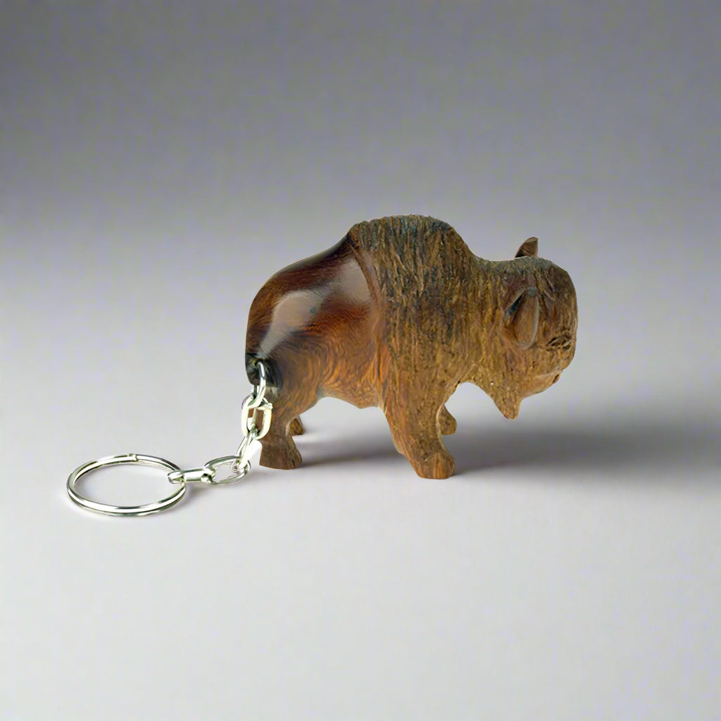 Buffalo 3D Keychain by Earthview, Inc.