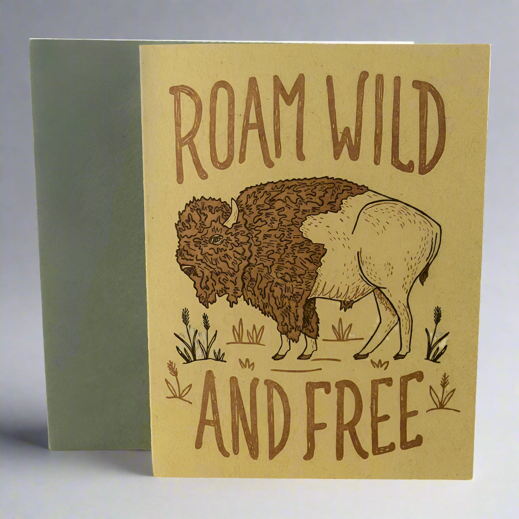Buffalo Roam Card