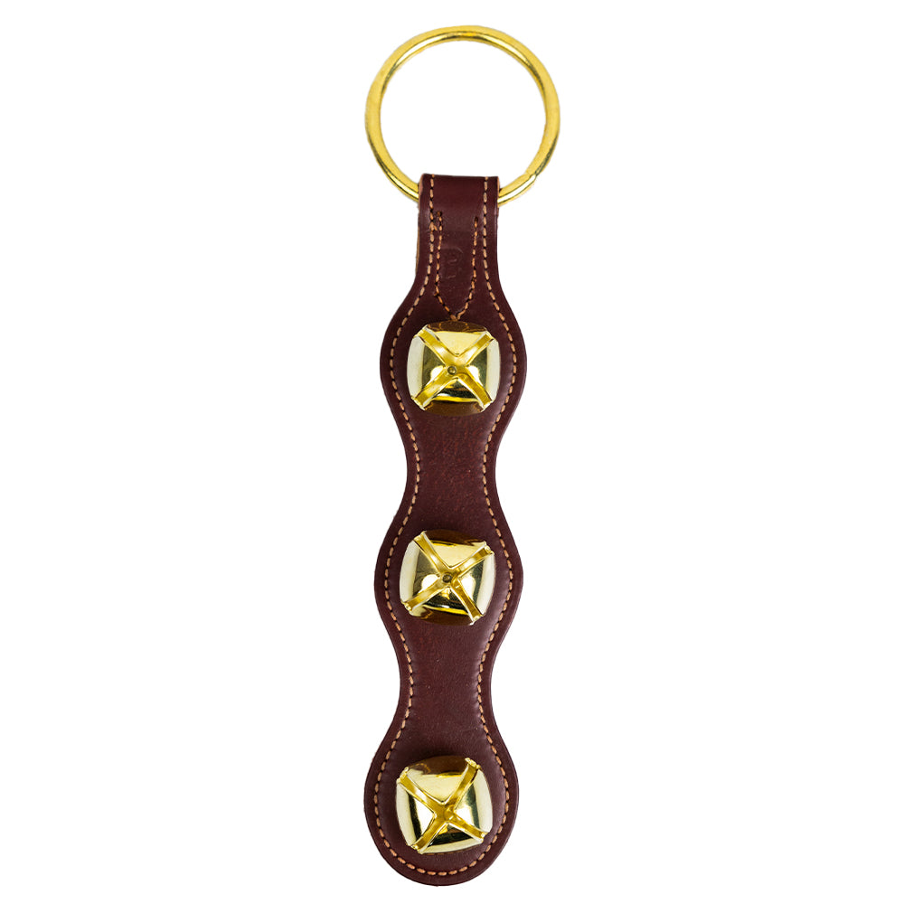 The Scalloped Strap with 3 Bells by Belsnickel Enterprises create the most beautiful sound that only the holidays can bring
