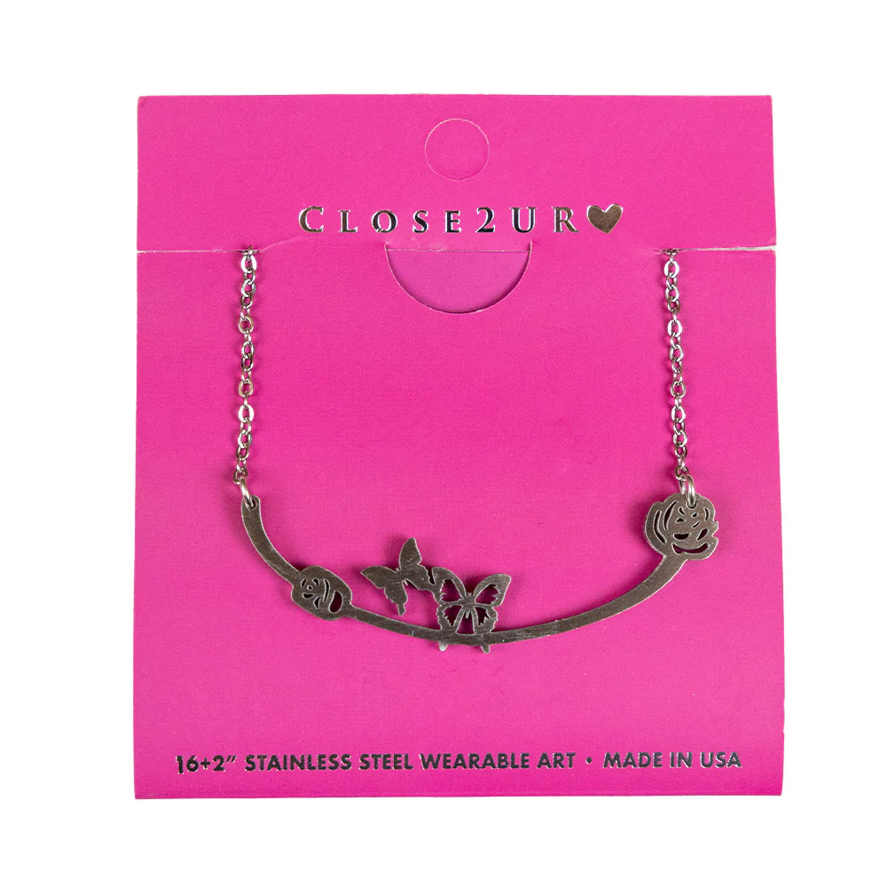 Stainless Steel Necklace by Feifish