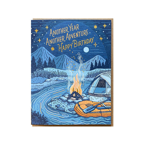 The Campfire Birthday Card by Noteworthy Paper & Press is a beautifully designed card fit for any birthday!