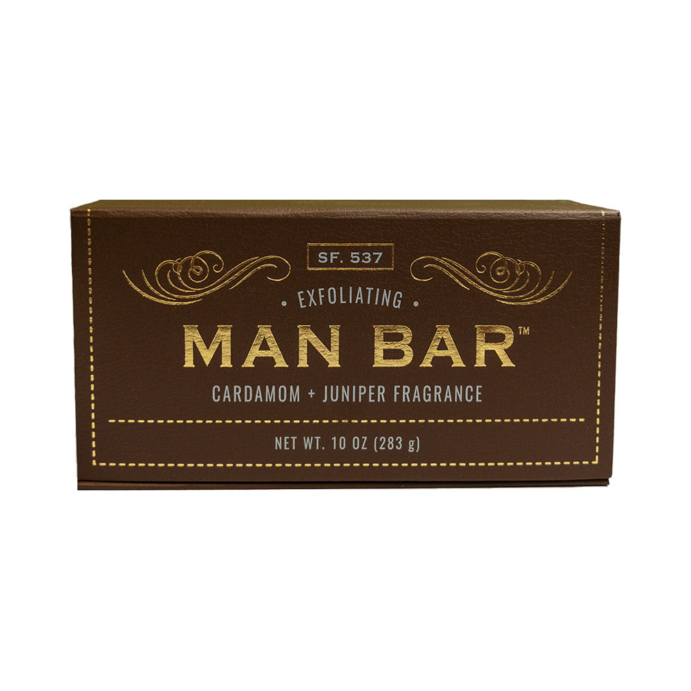 Cardamom and Juniper Exfoliating Man Bar