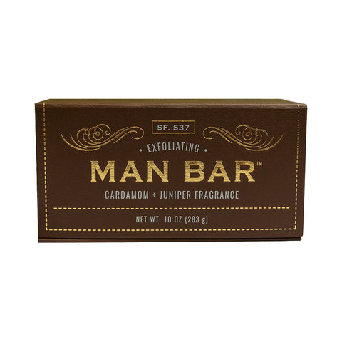 Cardamom and Juniper Exfoliating Man Bar