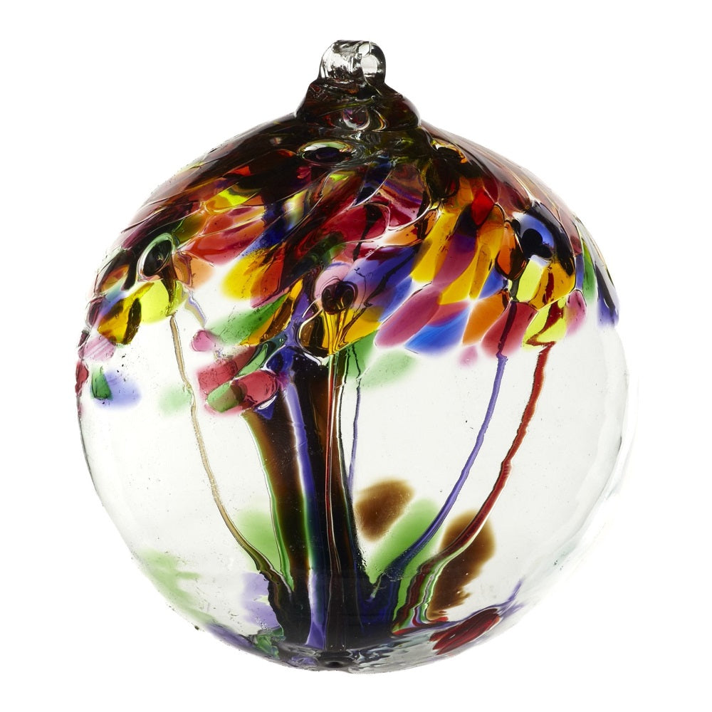 Celebration Tree of Enchantment Ball by Kitras Art Glass