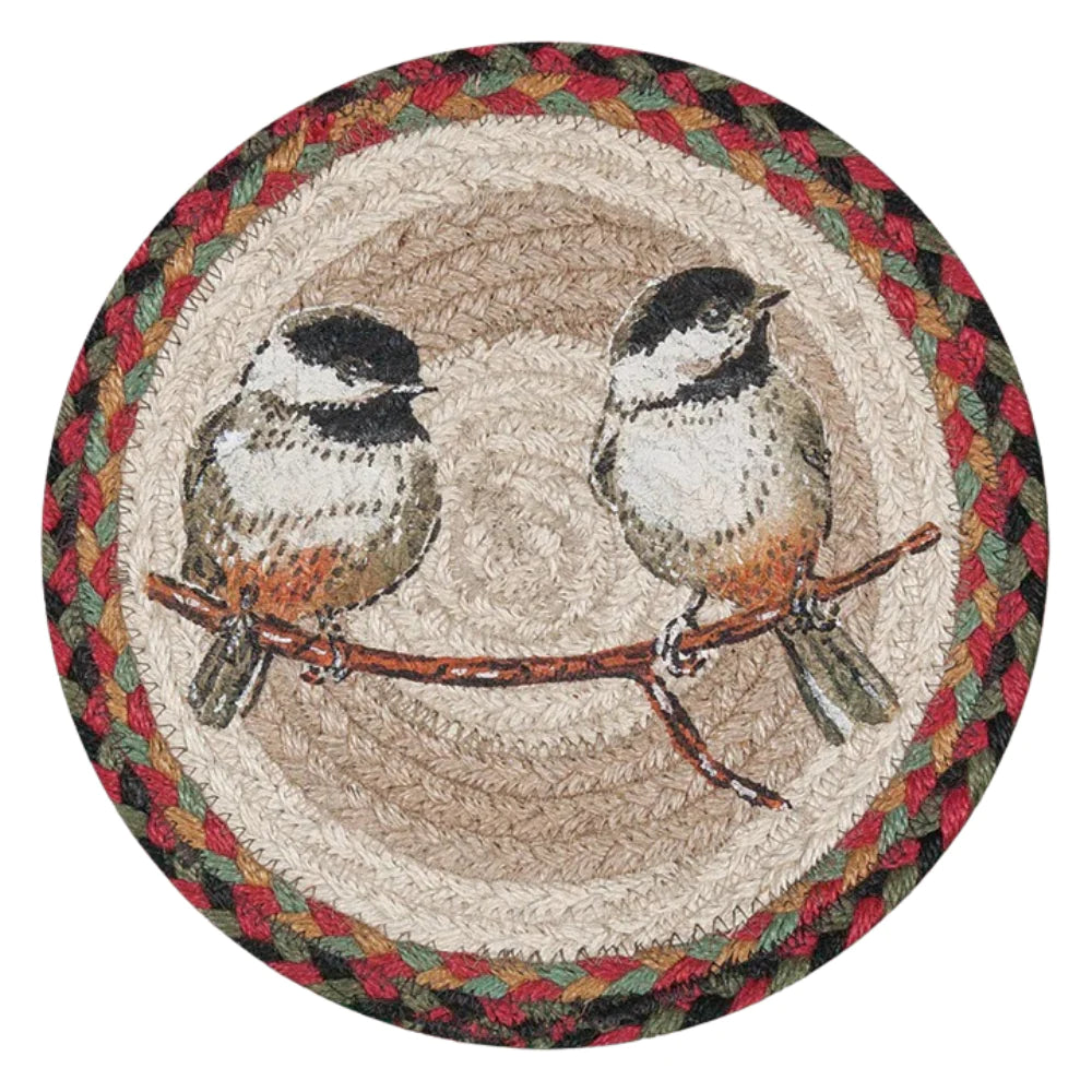 Round Mini Swatch Trivet Rug by Capitol Earth Rugs (12 designs)