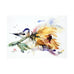 Dean Crouser Chickadee and Sunflower Greeting Card